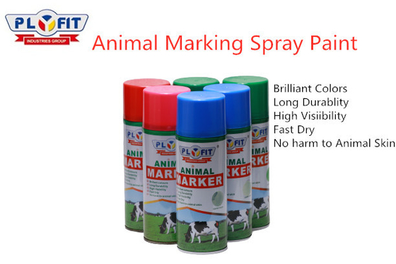 Plyfit 500 ml Ζωοτροφική χρώμα σήμανσης Γρήγορα στεγνώσει Δεν βλάπτει το δέρμα των ζώων